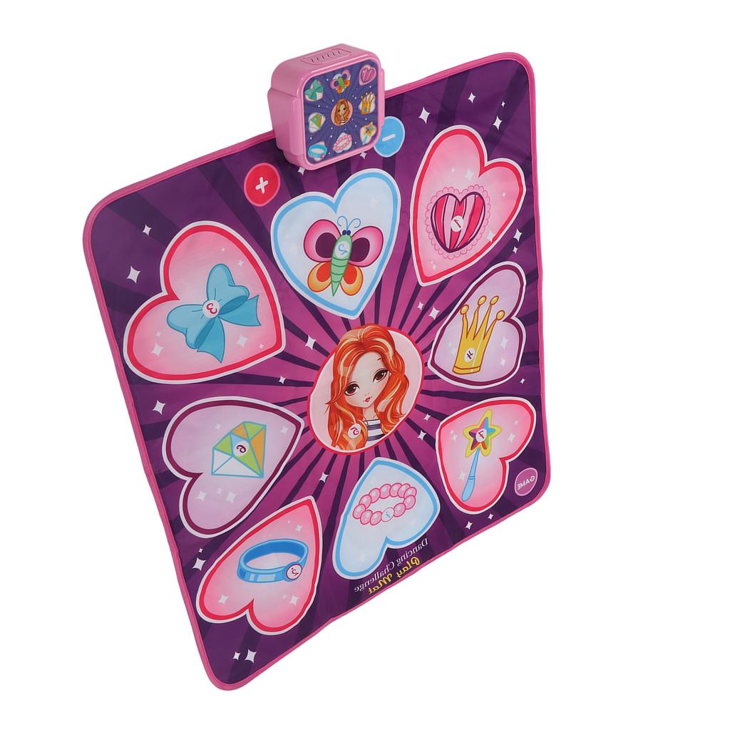 Electronic Dancing Pad Improve Coordination Folding Storage Music Dance Mat for Kids