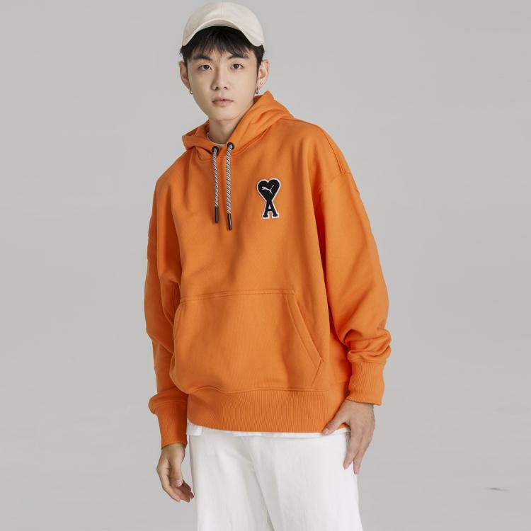 Puma Худи X Ami Jaffa Orange Unisex Tops 536231-72