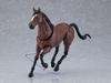 Max Factory Figma Wild Horse Пластиковая окрашенная подвижная фигурка [Коричневая] Немасштабная