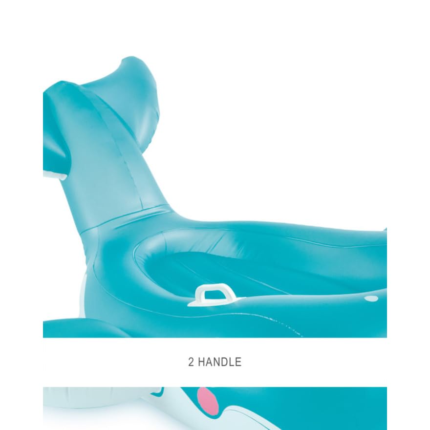 Надувная горка-кит Intex, ненадутый размер: 168 см x 140 см (57567NP)