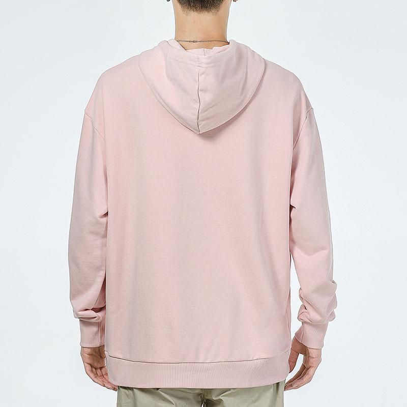 Puma Вязаный пуловер с капюшоном и принтом логотипа, мужские топы, розовый 533114-36