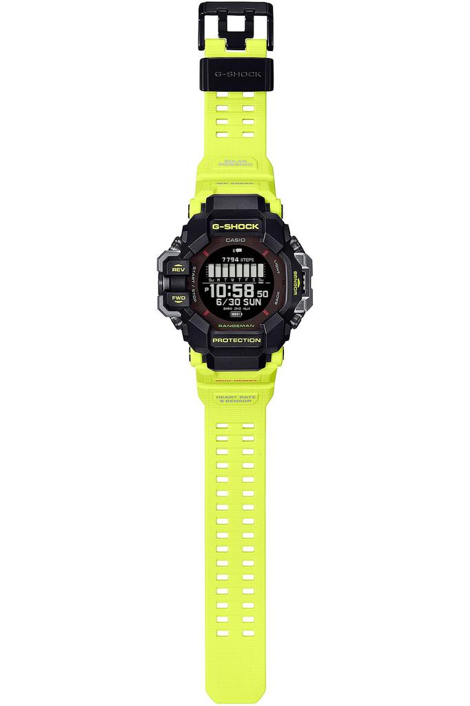 Casio G-Shock RANGEMAN GPS-часы с пульсометром, Bluetooth, Изготовлены из экологически чистых материалов, GPR-H1000RY-1A9JR
