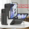 Магнитный шарнирный держатель Все в одном чехол для Google Pixel 10 9 Pro Ремешок на запястье Бронированное стекло Защитное стекло для Pixel 10 Pro Чехол-книжка