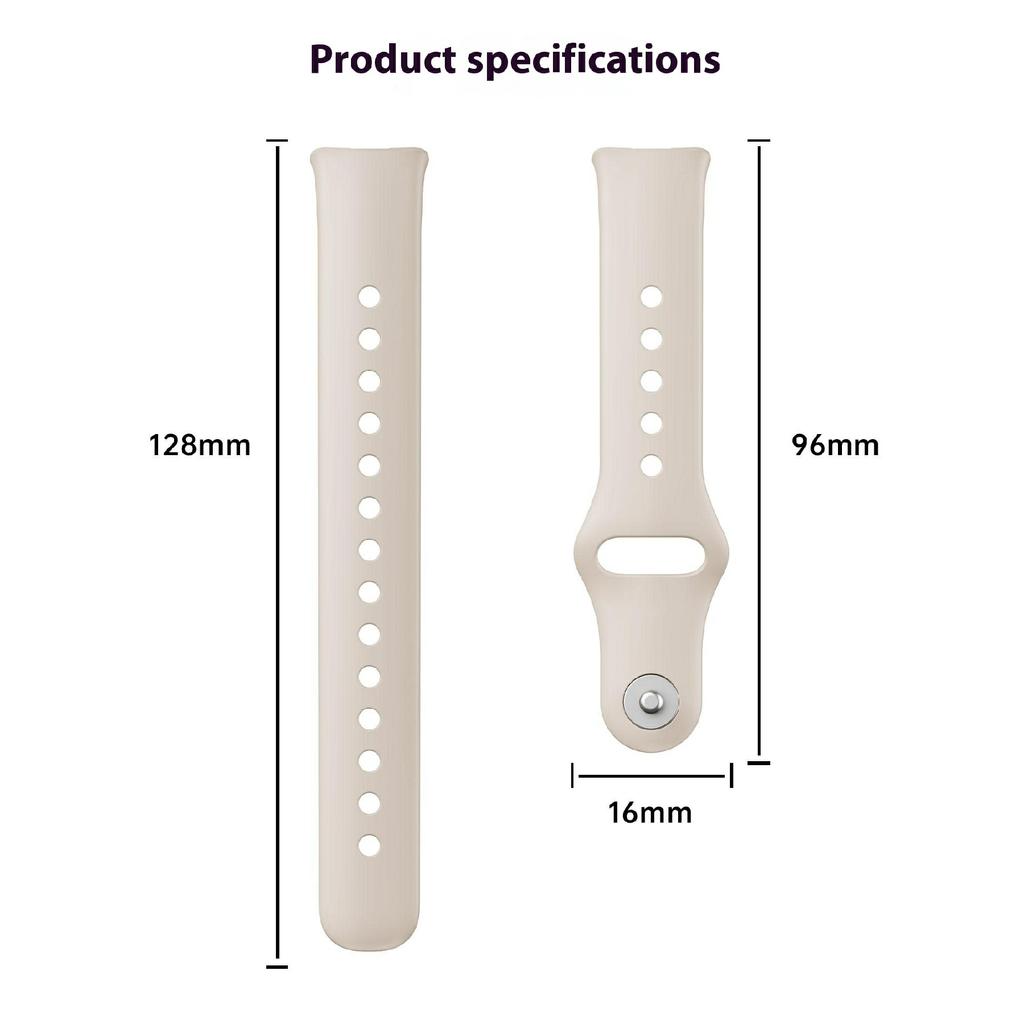 Silicone Wristband for Huawei Band 10 / Band 9 NFC / 9 / 8 NFC / 8 Replacement Adjustable Watch Strap