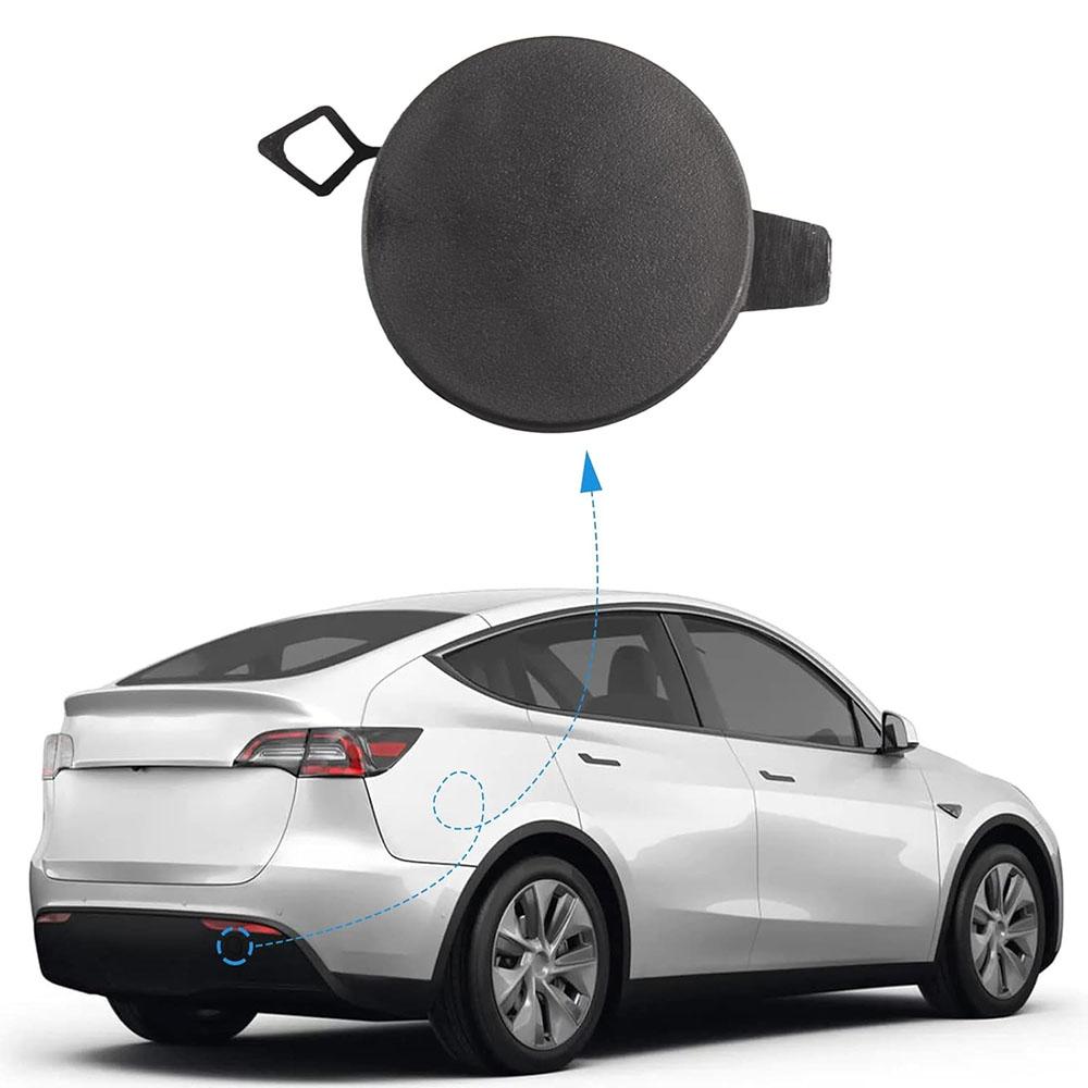Rear Bumper Trailer Tow Hook Cap Cover for Tesla Model Y 2020-2022