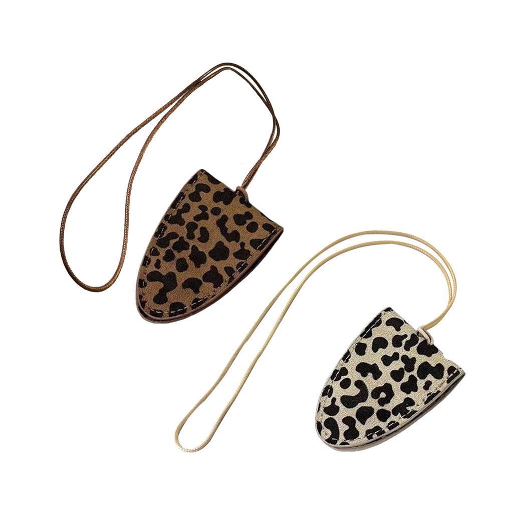Ожерелье с леопардовым принтом и магнитной застежкой для удобства ношения, длинная цепочка, модные ювелирные изделия, аксессуар для женщин на каждый день