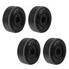 EsiFare Soundbar Anti-Vibration Rubber Insulators, 4-Piece Set, Rubber Mats for Audio and Speakers, Earthquake-Resistant Rubber, Vibration-Absorbing M