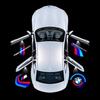 2PCS Upgraded LED Laser Car Door Welcome Anti Fade HD Projector Courtesy Shadow Light Easy Install Replacement Parts For BMW MP1