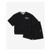 [fila Kids] Zuri Short Sleeve Sweatshirt   Shorts Set Up  Fk2fsf2201x Blk  q0zFk2fsf2201xBlk