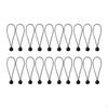 20Pcs Bungee Cord Balls Strap Multifunctional Indoor Outdoor Elastic Tarp Tie for Awing