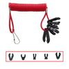 Ремешок для выключателя двигателя лодочного подвесного мотора YAMAHA Honda Mercury/Mariner/Force Tohatsu Kill Switch Universal 7 ключей