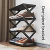 Space-Saving X-Shaped Shoe Rack - Multi-Layer, Dust-Proof Storage Organizer for Home & Dorm