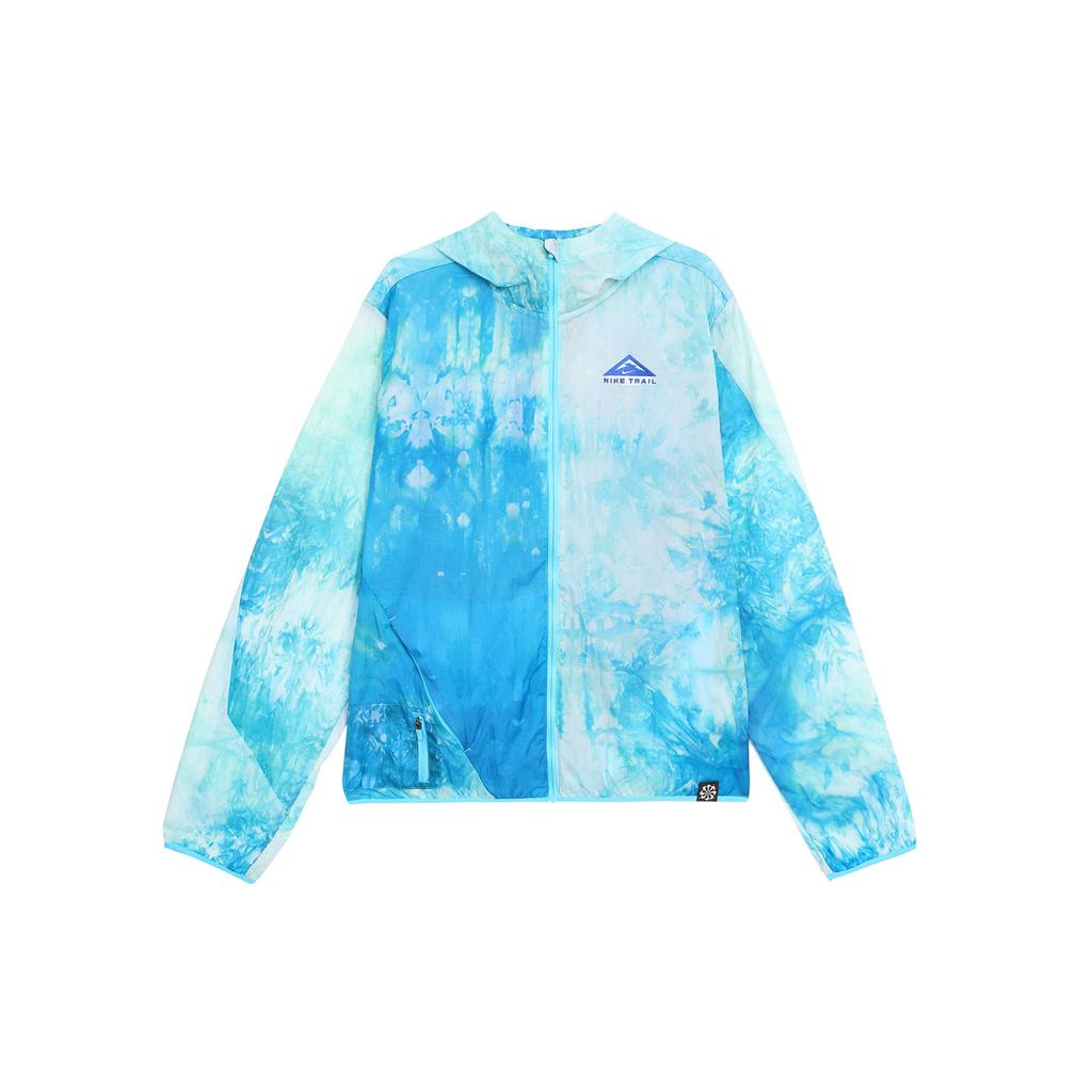 Nike Куртка с капюшоном и вышитым логотипом, женские куртки, синяя, DX1042-085