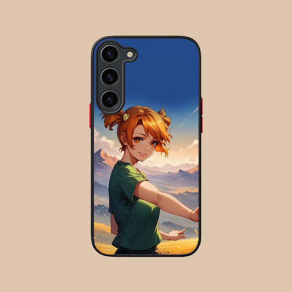 Вечное Лето Алиса Силиконовый Чехол для Мобильного Телефона для Samsung Galaxy S26 S25 S24 S23 S22 S21 Plus FE Ultra Цветной Чехол