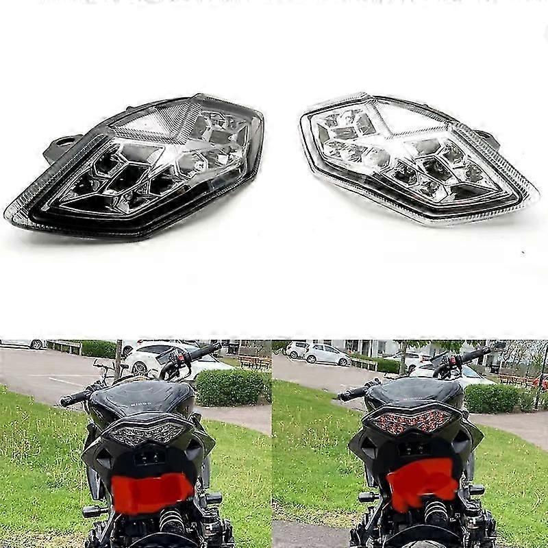Rear Tail Light Brake Turn Signals Integrated LED Light For Kawasaki Z1000 10-13, Ninja 1000 Z1000SX 2011-2019 2012 2014 2015Motor Vehicle Lighting