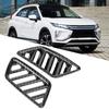 2 шт. Накладки на верхние внутренние дефлекторы воздуховодов для Mitsubishi Eclipse Cross 17 18, карбоновое волокно