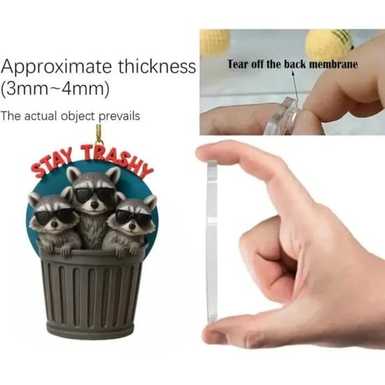 Sarcastic Raccoon Advent Calendar 2025 24 Days Christmas Countdown Calendars with 24 Humor Jokes