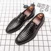 Fashion High Quality Men Leather Shoes Elegant Business Loafers for Man Formal Dress Shoes Wedding Office Slip On Loafers Man Work Shoes