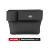 For KIA Leather Car Seat Crevice Storage Box Seat Slit Gap Organizer Bag K5 K2 Rio Optima Sportage Venga Sorento Stonic ForteZF8