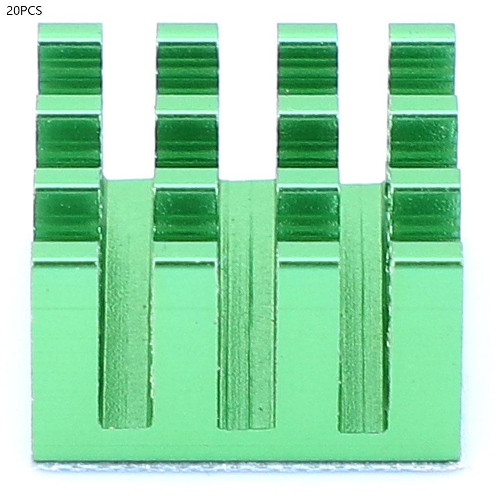 20PCS Heat Sink Heatsink Module Aluminum Cooling Cooler Fin 14 x 14 x 8mm