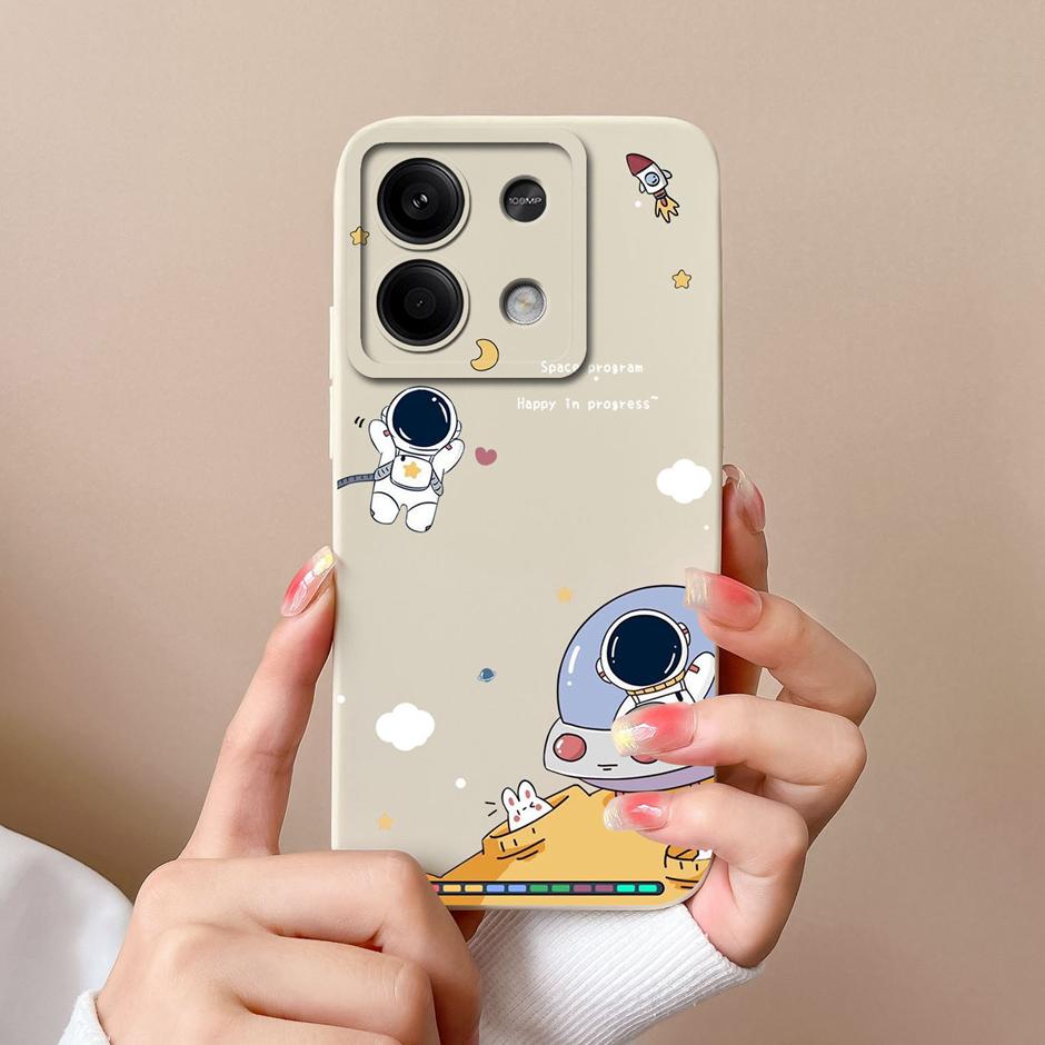 Чехол для Xiaomi Redmi Note 13 Pro Plus 5G Милые Девочки Мультяшный Матовый Силиконовый Чехол Для Redmi Note13 Pro+ 5G Новый Дизайн Funda