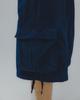 ANGLAN Military Cargo Half Pants - Navy