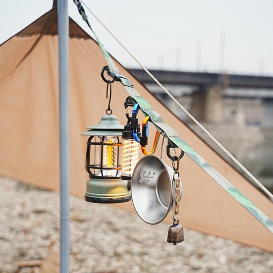 Outdoor Camping Crossbody Quick Release Extensible Bag Strap Adjustable Length Shoulder Strap with Multi-Hanging