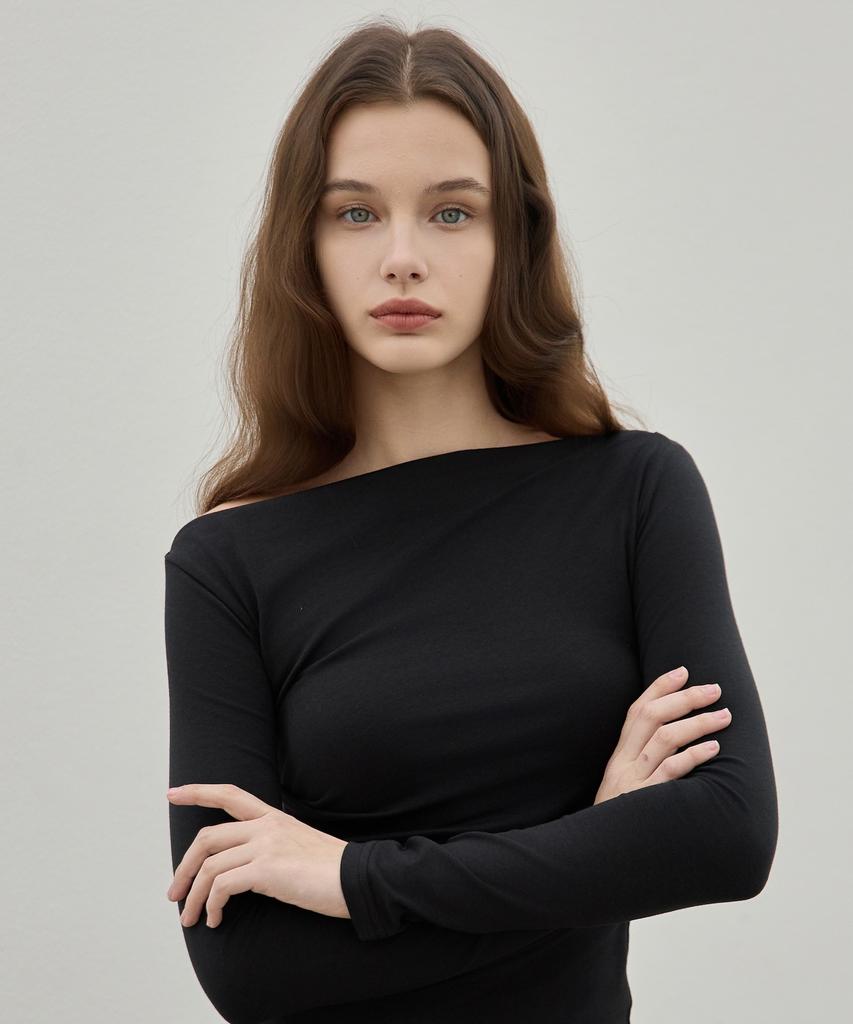 ELLIOTI Unbalanced Draped Ls Ts_2Color