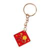 Праздник Весны Новый год Красный брелок Зодиакальный Дракон Китайский Дракон Брелок Цепочка для ключей автомобиля