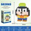 Micro Particle Cartoon Figure Building Blocks for Kids - Assembly Toys & Hanging Ornaments