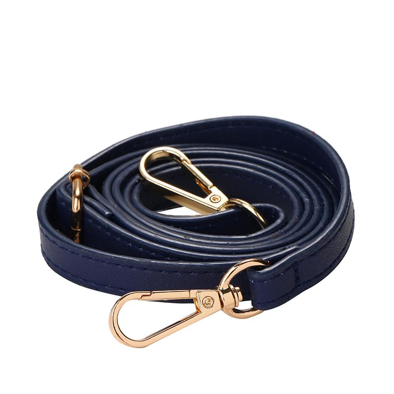 125cm Long Bag Strap PU Leather Shoulder Bag Strap 1.2cm Wide Accessories For Handbags Fashion PU Bag Strap For Crossbody Belts