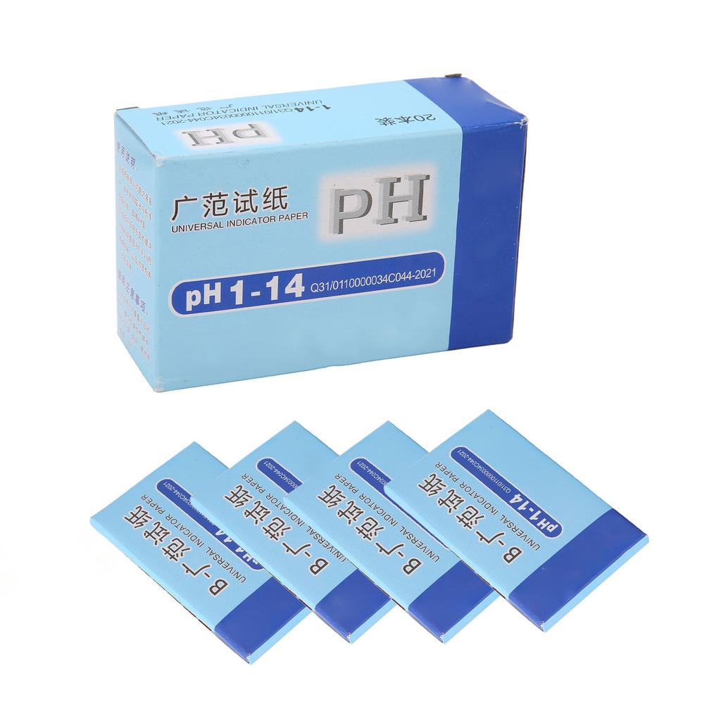 20 упаковок тест-полосок для измерения pH, цветовая схема, в комплекте простые высокоточные тест-полоски для мочи для семьи