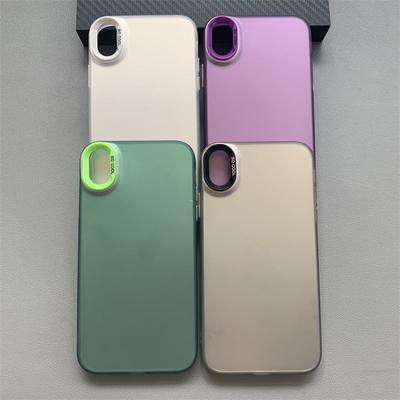 Для iPhone x Чехол iPhone XR Чехол для телефона iPhone XS Чехол для iPhone XS MAX 7 8 plus 8p Чехлы Роскошный металлический матовый чехол Aurora Skin