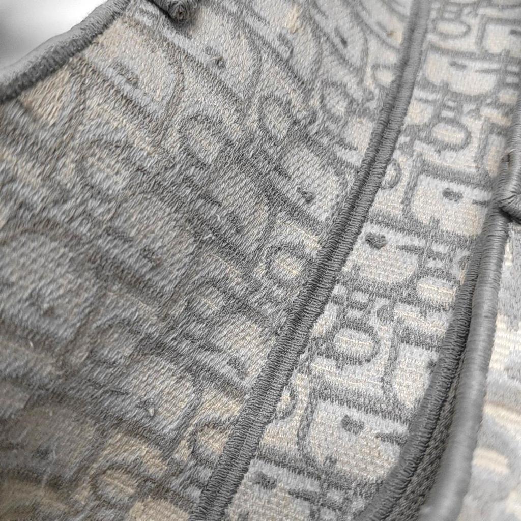[Б/У] Сумка на плечо Saddle Oblique Classic с вышитым монограммой из канваса - Очень хорошее состояние #2YENFR