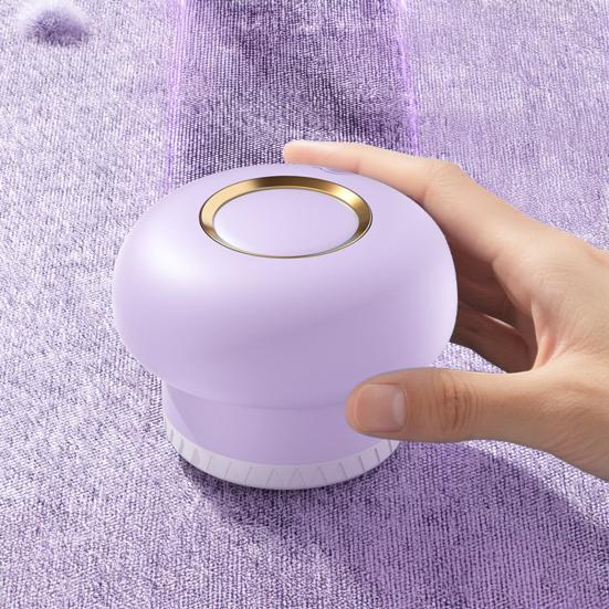 Yousheng Electric Fabric Shaver USB Rechargeable 6-Leaf Blades Sweater Defuzzer Cordless Clothes Lint Remover Portable Fuzz Pills Trimmer