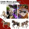 Horse Pendant Christmas Decoration Pendant, As A Gift Decoration Pendant For Horse Lovers, A Magnificent Christmas Pendant