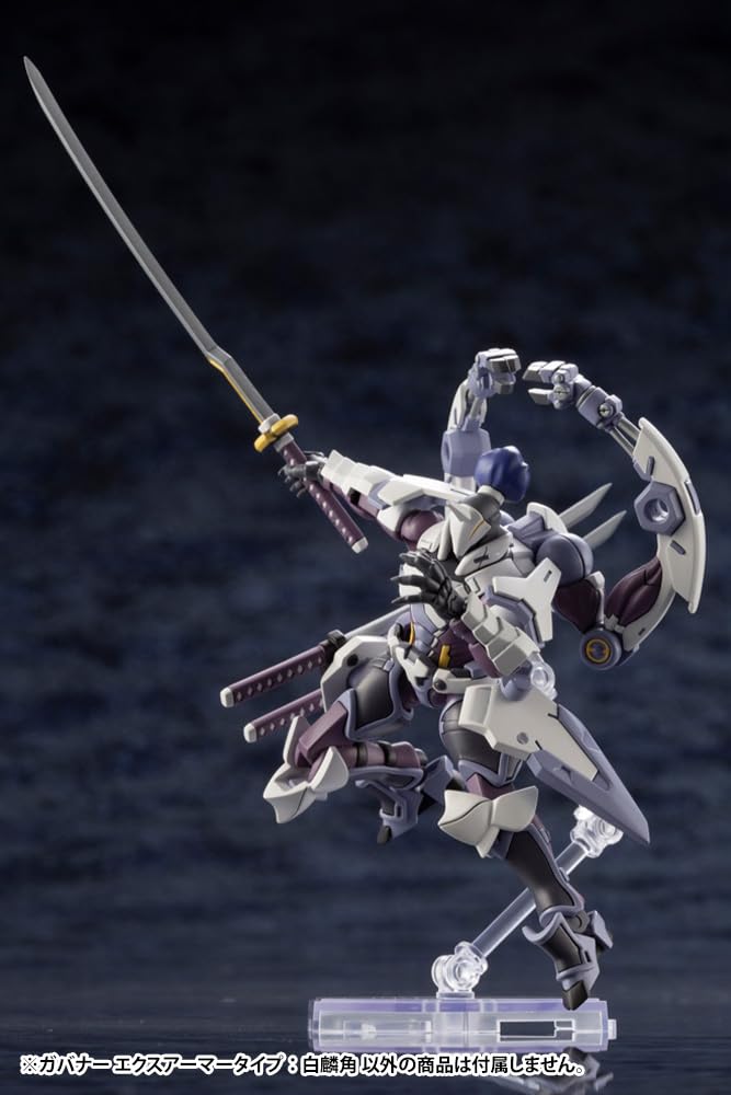 Kotobukiya Hexa Gear Губернатор Белая Шкала Пластик Примерно 93 мм в Высоту Экзо-Броня Тип Ринкаку, Модель 1/24,