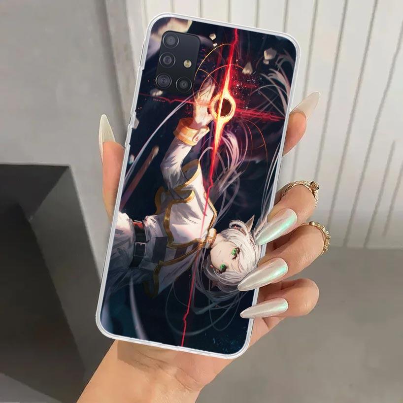 Чехол для телефона Frieren: За гранью вечного путешествия для Samsung Galaxy A52 A32 A22 A12 A02S A50S A30S A10S Note 20 Ultra 10 Plus S10 A31 A20