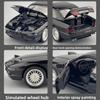 ENN 1:24 Csl850 Simulation Alloy Sports Car Model Sound and Light Pull Back Retro Car Model
