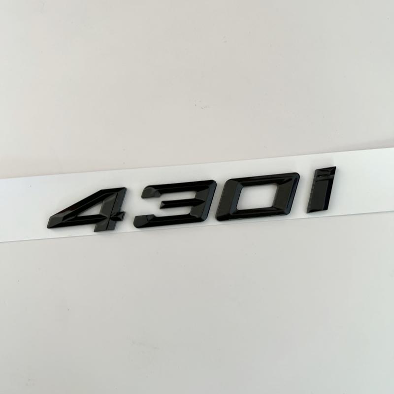 Car 3D ABS Trunk Letters Logo Badge Emblem Styling Decals Sticker For BMW 4 Series 420i 425i 428i 430i 435i 440i F30 F32 F33 F36 ag2