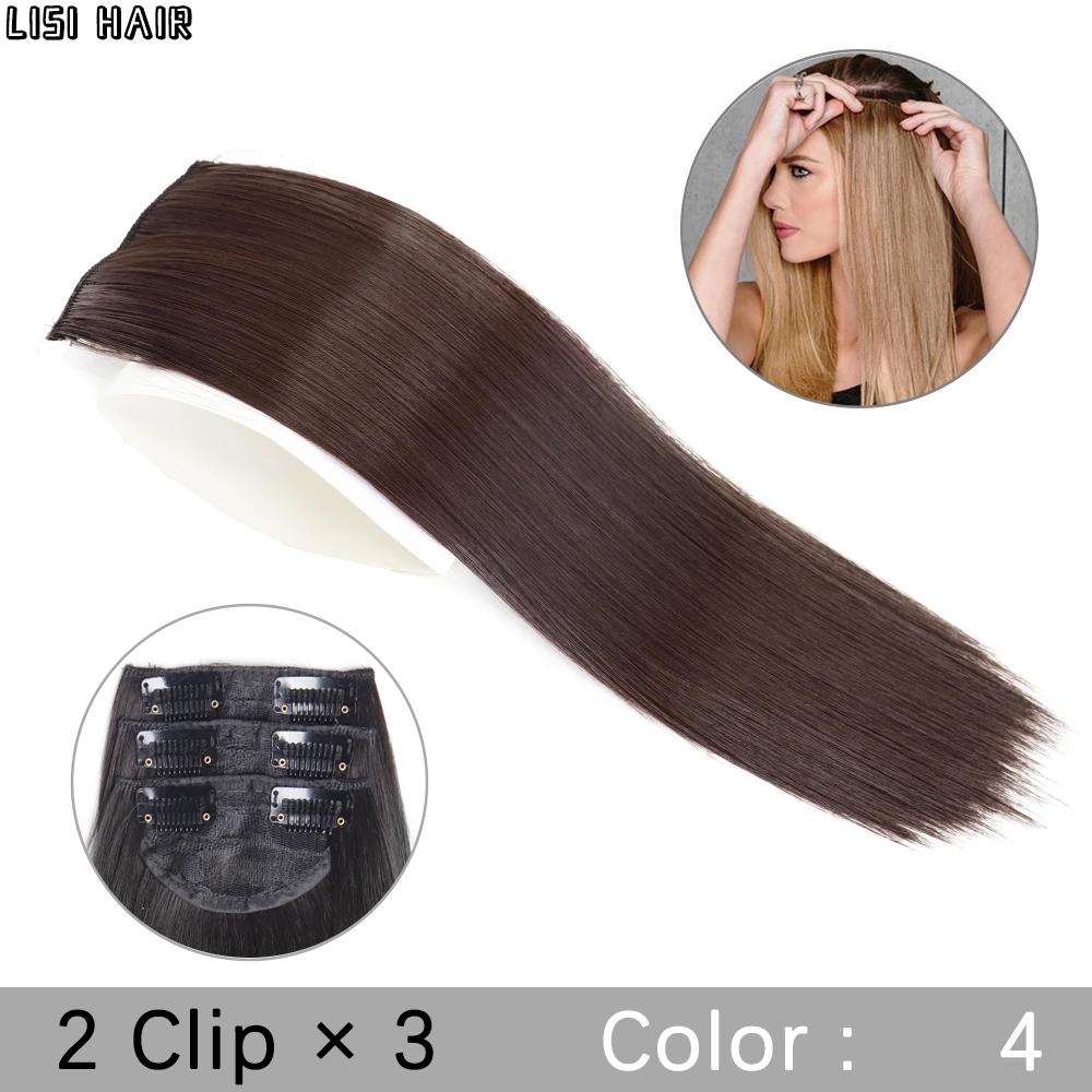 MISSQUEEN Синтетические длинные прямые 3 шт./компл., толстые накладные волосы на заколке, черные волосы для женщин, одежда для косплея