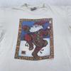 Винтажная Рождественская футболка Санты Play & Make Good Cheer Мужская L/XL Арт Праздничная Футболка 90-х