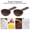Walnut Coffee Scoop Elegant Wooden Spoon Coffee Accessories Walnut Teaspoon  Coffee Brewing