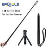 1.2m Invisible Selfie Stick for Insta360 X4 X3 Shooting Rotating Grip Tripod For Panoramic Camera Extension Rod Accessories