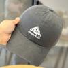 High-quality pure cotton outdoor sunshade mountain peak embroidered casual baseball cap for men and women, sports baseball cap, couple's trendy style