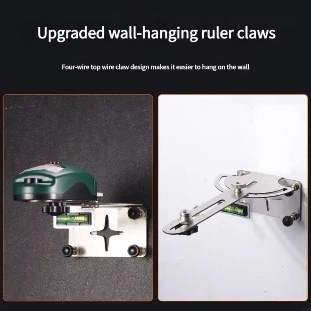 Wall Mount Wall Bracket Portable Rotating Bracket Lasers Level Level Holder Home Use