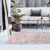 Living Room Rug In Viscose with Silky Effect Powder Pink 120x170