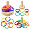 Colorful Rings Interactive Parrot Toy Interactive Exercise Toy For Parrots  For Parrot