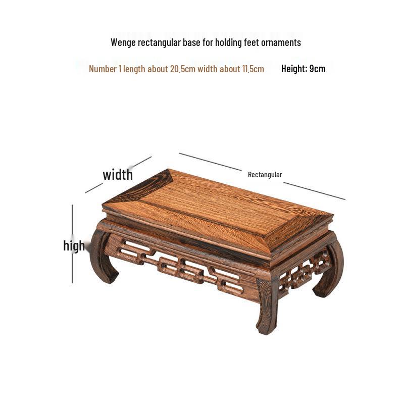 Венге и палисандр основа из массива дерева для поделок: Ваза, Кашпо из камня, Бонсай, Статуэтка Будды, Подставка для чайника