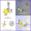 100% 925 Silver Fantasy Flying Dragon Mysterious Butterfly Charms Pendants Fit Qikaola Original Bracelets DIY Jewelry